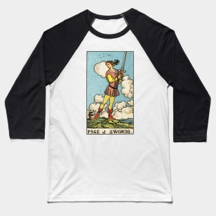 PAGE OF SWORDS Baseball T-Shirt